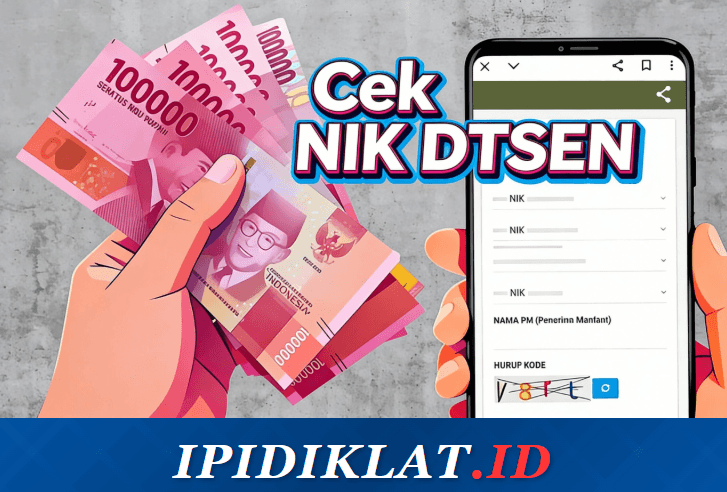 Cek NIK DTSEN Bansos