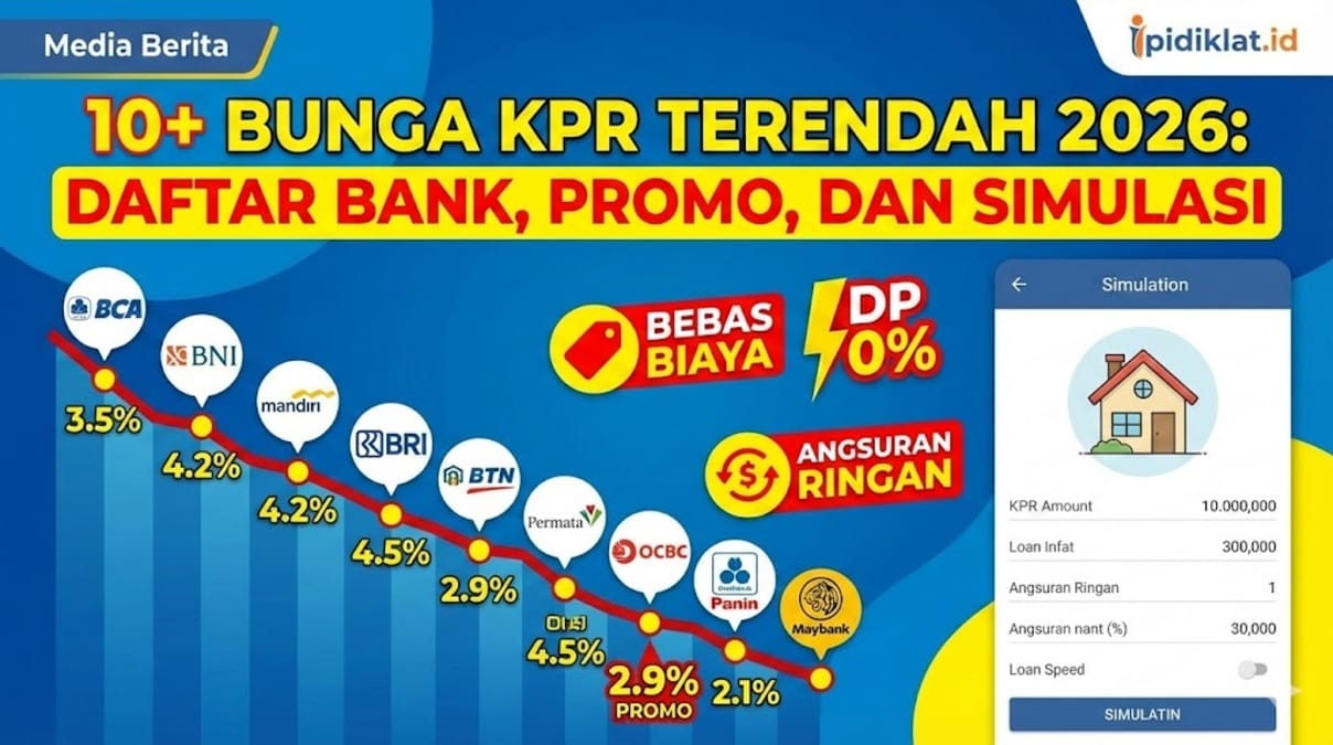 Bunga KPR Terendah