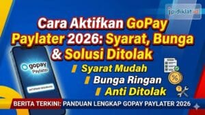 Cara Aktifkan GoPay Paylater