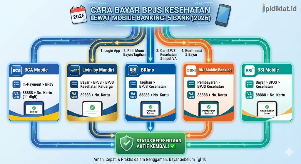 Cara Bayar BPJS Kesehatan