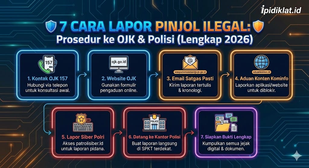 Cara Lapor Pinjol Ilegal