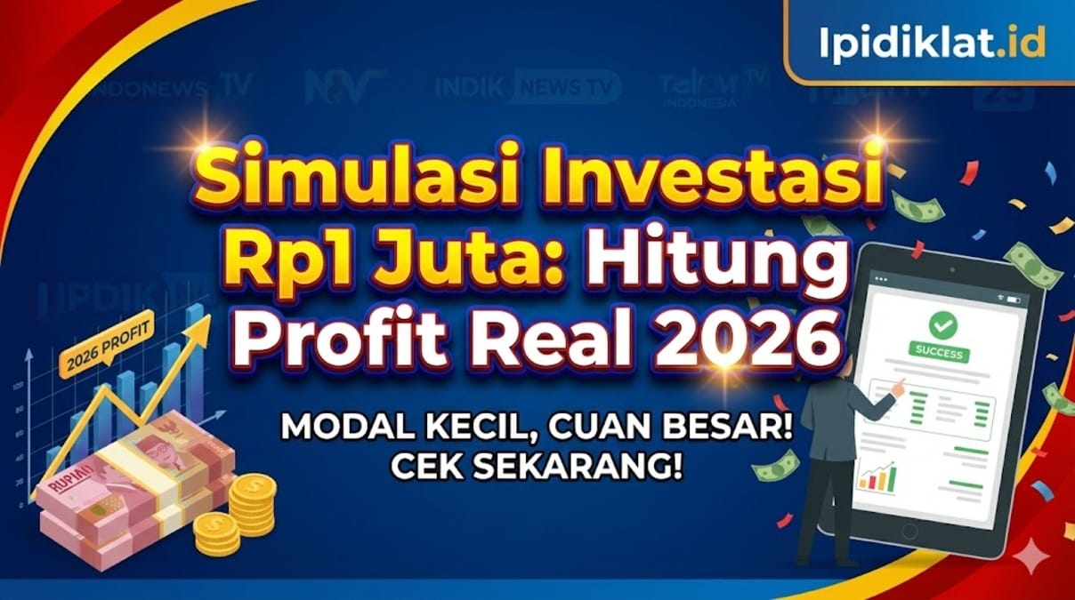 Simulasi Investasi Rp1 Juta