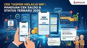 cek taspen melalui nip