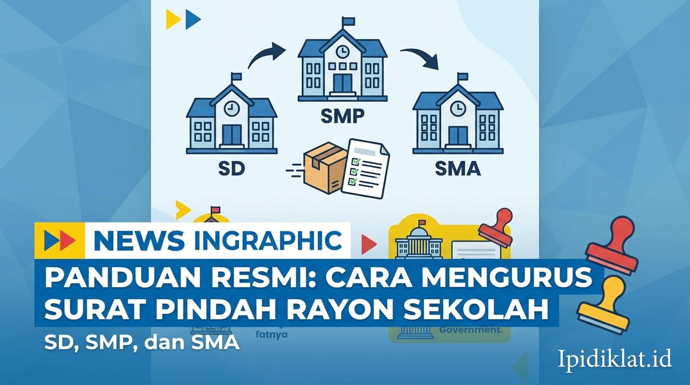 Panduan Resmi Cara Mengurus Surat Pindah Rayon Sekolah SD, SMP, dan SMA