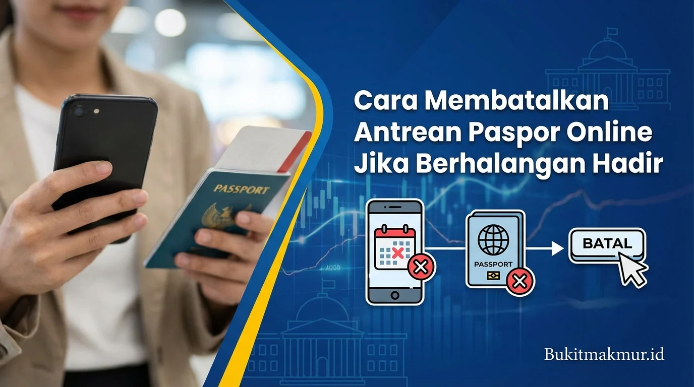 Cara Batalkan Antrean Paspor Online: Panduan Lengkap 2026