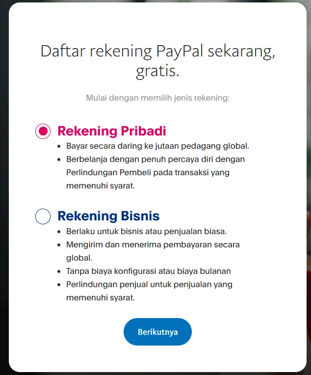 Cara Daftar PayPal Tanpa Kartu Kredit Terbaru 2026, Mudah!