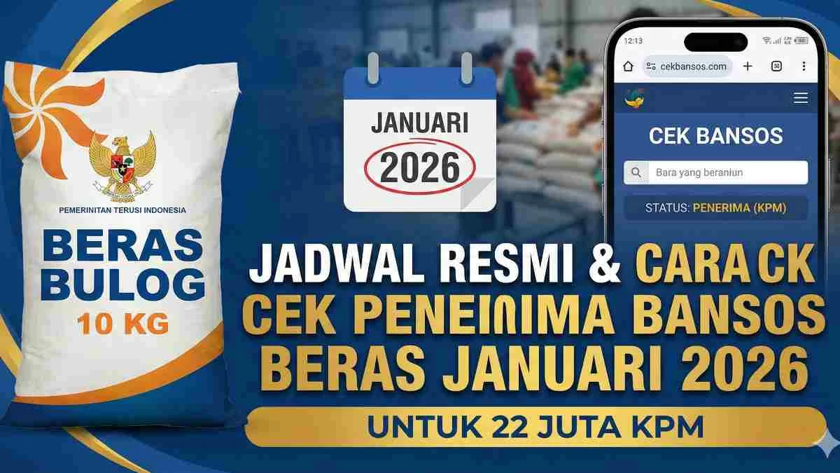 Cek Bansos Beras 2026: Jadwal, Syarat, Cara Cek Online Terbaru