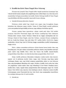 Dampak Konflik Timur Tengah - Industri Lokal Siap Hadapi?