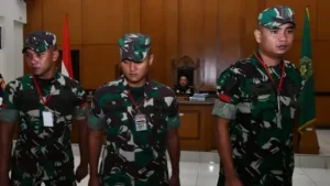 3 Anggota TNI Terdakwa Pembunuhan Kacab Bank Ajukan Eksepsi