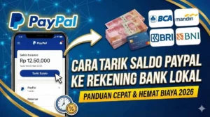 Cara Tarik PayPal ke Rekening Bank Terbaru 2026