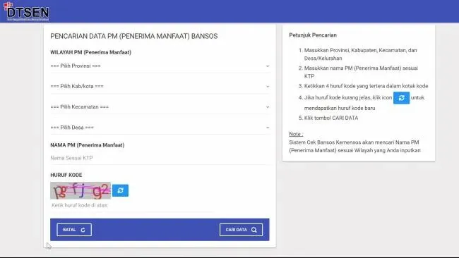Cek penerima bansos PKH tahap 2 2026 secara mandiri