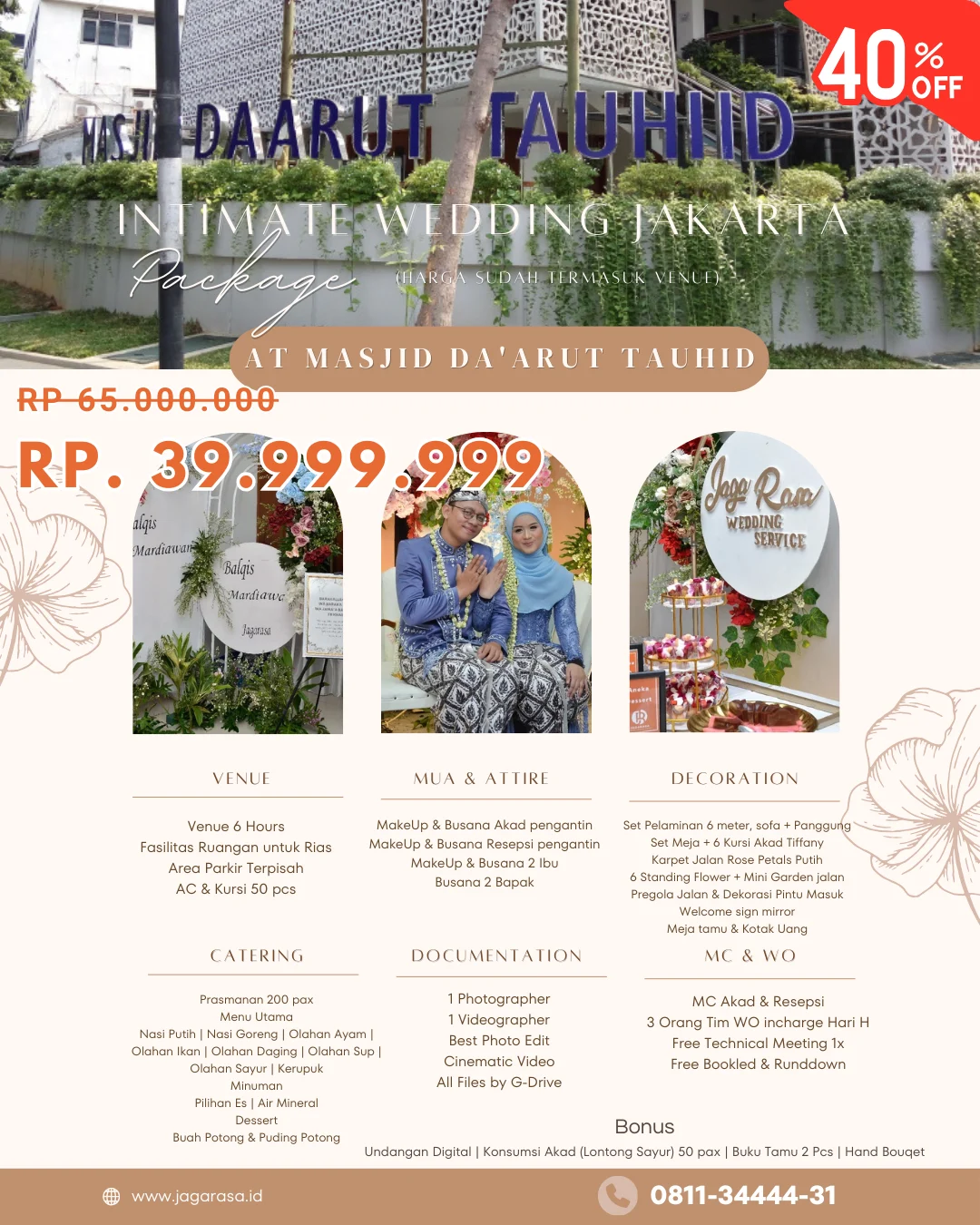 Intimate Wedding: Paket Pernikahan Eksklusif Grand Dafam 2026