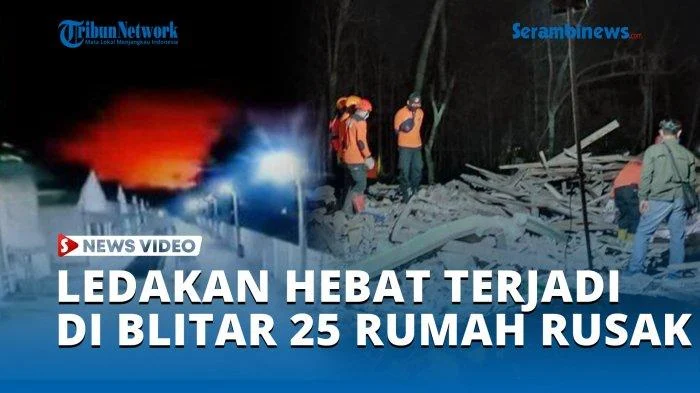 Ledakan Pabrik Baja Sidoarjo Tewaskan Pekerja dan Rusak Rumah Warga