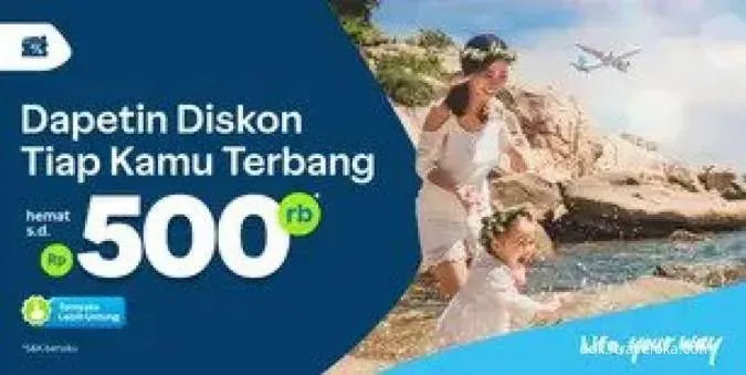 Long Weekend 2026: Diskon Tiket Pesawat 20% dengan Allo Paylater
