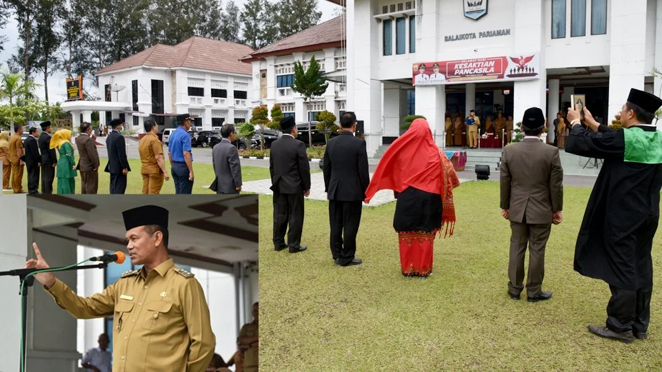 Pelantikan 54 Pejabat Pemko Pariaman, Sosok Baru di Jajaran Eselon