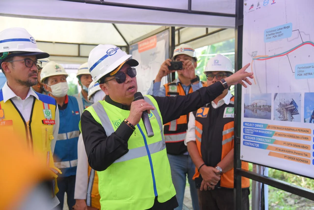 Pembebasan Lahan Tol Harbour Road II Capai 45% di 2026