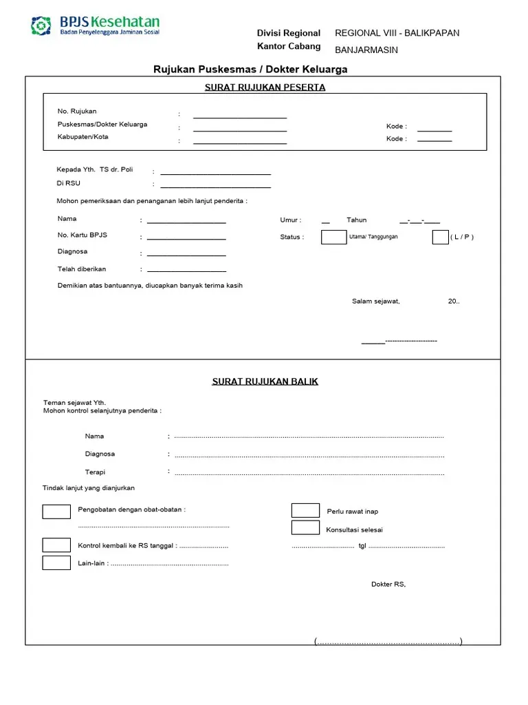 Rujukan BPJS Rumah Sakit Tipe A: Panduan Terbaru 2026