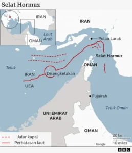 Selat Hormuz Jadi Fokus, Negosiasi AS-Iran Buntu?