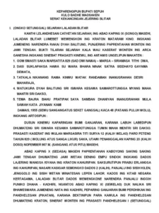 Serat Kekancingan Gunungkidul: Keraton Yogya Beri Kepastian Hukum