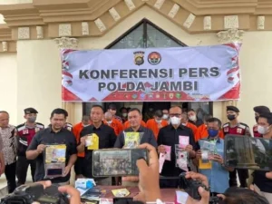 Tersangka pengedar sabu kabur dari kantor polisi Polda Jambi